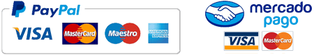 Logos de PayPal y MercadoPago